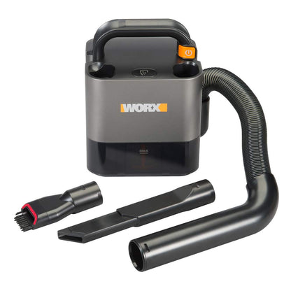 WORX WX030L 20V Power Share Cordless Cube Vac Compact Vacuum, Staubsauger, Schwarz