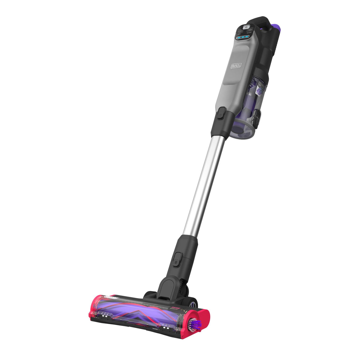 BLACK+DECKER BHFEA640WP 4-in-1 Akku-Stielstaubsauger, 86,4 Wh, Tierhaarbürste, 2 Saugstufen, inkl. Akku & Ladegerät