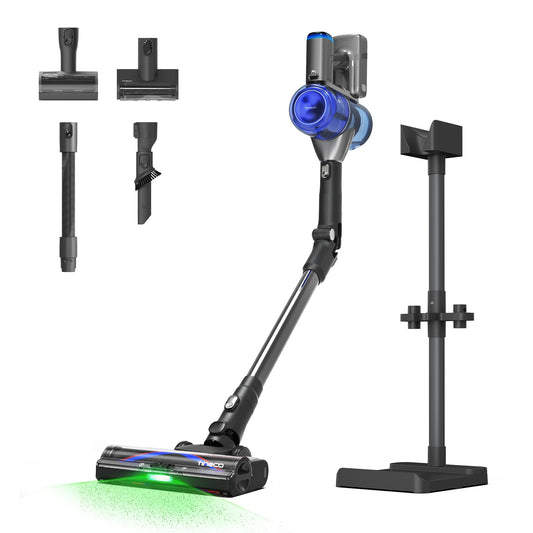 Tineco Pure ONE S70 Akku Staubsauger, 200 AW, LED, 3DSense Pro Reinigungssystem, bis zu 95 Min. 6-stufiges Filter, ZeroTangle-Bürste, Intelligenter Kabelloser Handstaubsauger