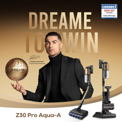 dreame Z30 Pro Aqua-A Akku Staubsauger, Nass-/Trockensaugen, 28000Pa/310AW