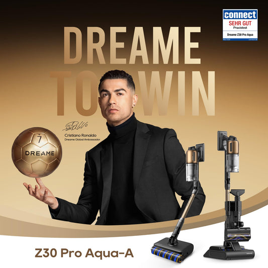 dreame Z30 Pro Aqua-A Akku Staubsauger, Nass-/Trockensaugen, 28000Pa/310AW