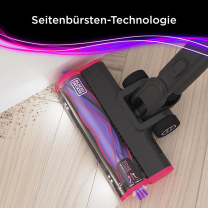 BLACK+DECKER BHFEA640WP 4-in-1 Akku-Stielstaubsauger, 86,4 Wh, Tierhaarbürste, 2 Saugstufen, inkl. Akku & Ladegerät