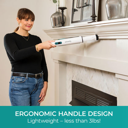 Kenmore HV3005 11,1 V kabelloser Handstaubsauger, leicht, vielseitiger und tragbarer Handstaubsauger, leistungsstarker Sauger mit 2-Gang-Power-Steuerung, für Tierhaare, One-Touch-leer für Auto